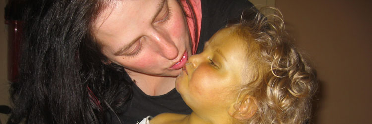 Sasha and Pamela Kiss, March 10, 2006, SickKids Hospital